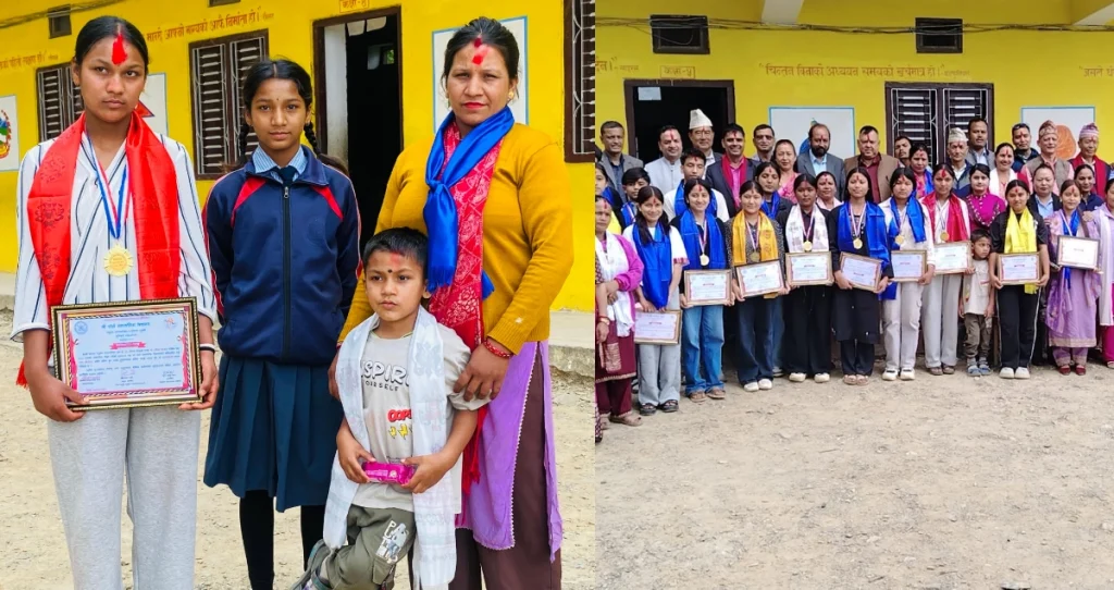 सदरमुकामलाई धक्का दिने भँगेरीकी मनिषा: जहाँ गरिबीलाई हराएर  ‘छोरीहरू’ ले जिते